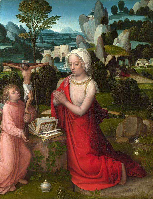 The Magdalen in a Landscape 